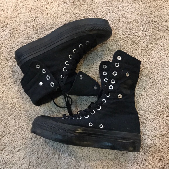 thick sole converse shoes